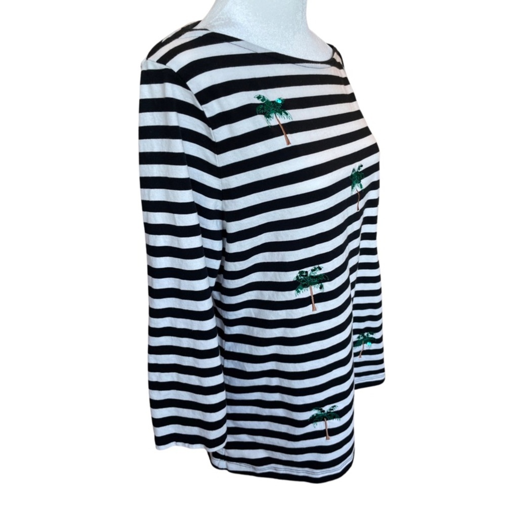 A New Day striped palm tree top with sparkle details - Picture 2 of 5